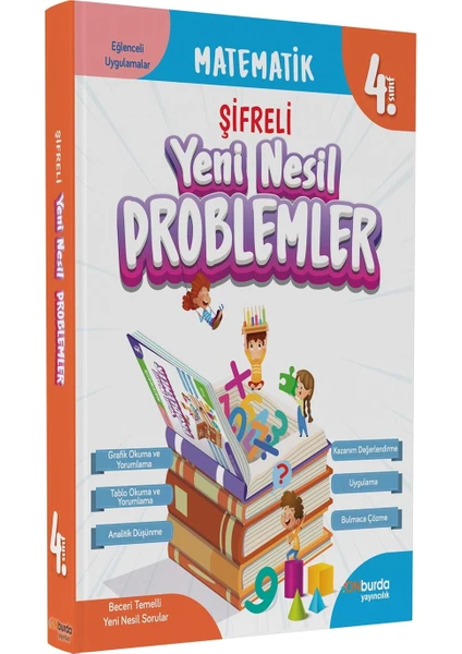 On Burda Yayınları 4. Sınıf Matematik Yeni Nesil Problemler