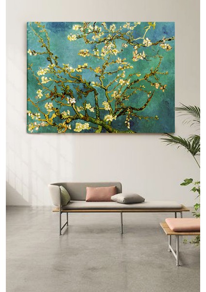 Van Gogh Badem Çiçeği Kanvas Tablo