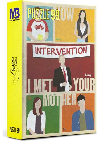 Warner Bros 99 Parça How I Met Your Mother Puzzle