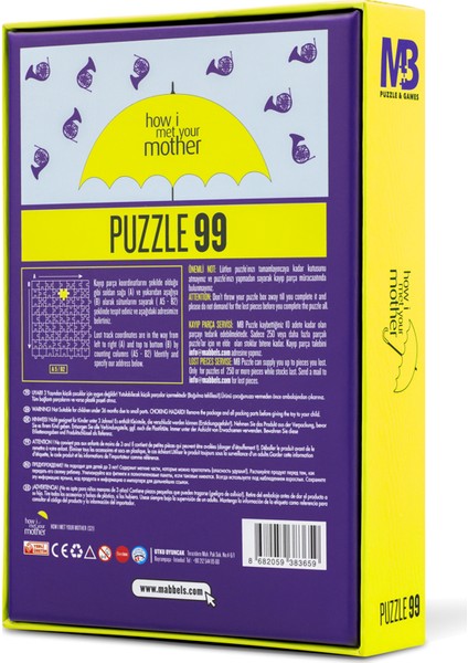 Warner Bros 99 Parça How I Met Your Mother Puzzle