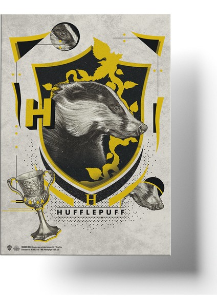 Harry Potter 99 Parça Hufflepuff Puzzle