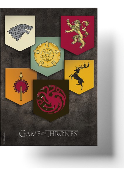 Warner Bros 99 Parça Game Of Thrones Puzzle