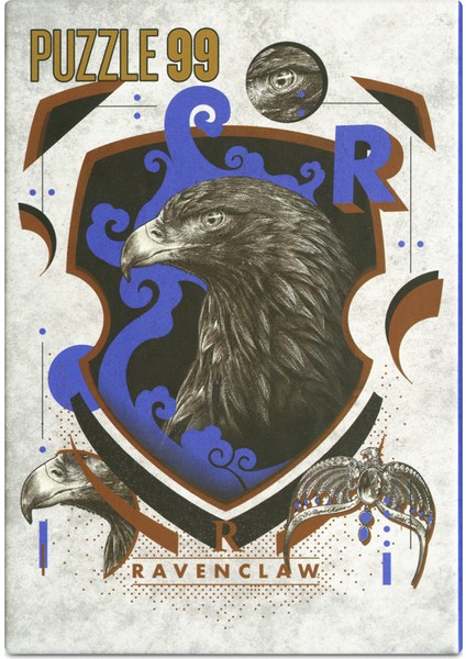 Harry Potter 99 Parça Ravenclaw Puzzle