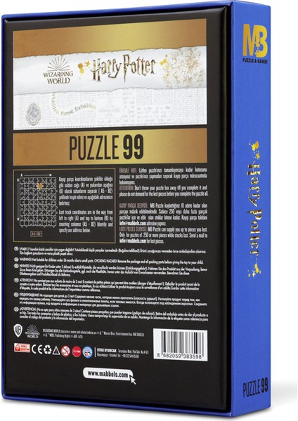 Harry Potter 99 Parça Ravenclaw Puzzle