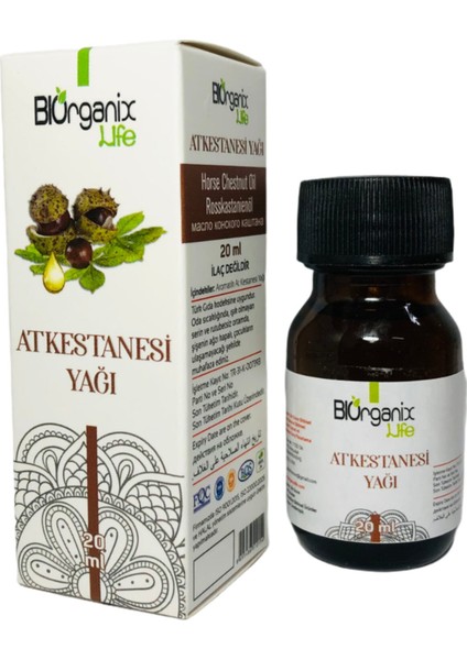 Biorganix Life At Kestanesi Yağı 20 ml