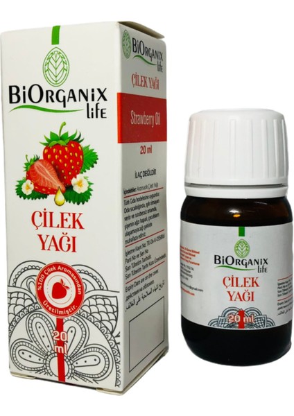 Biorganix Life Çilek Yağı 20 ml