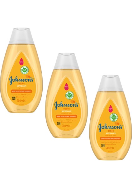 Bebek Şampuanı 200 ml 3 Adet
