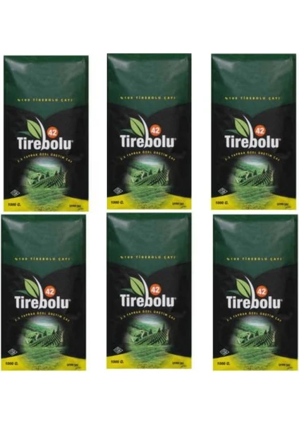 Tirebolu 42 Çay 1000 gr x 6