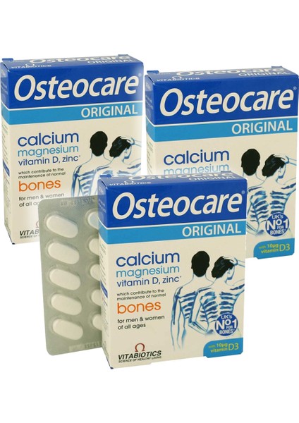 Osteocare 30 Tablet x 3 Adet