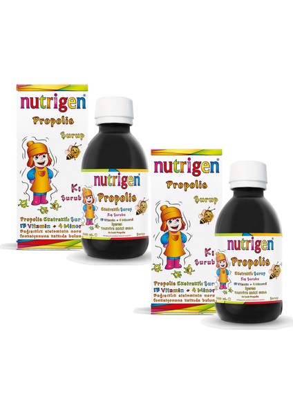 Propolis Şurup 200 ml x 2 Adet