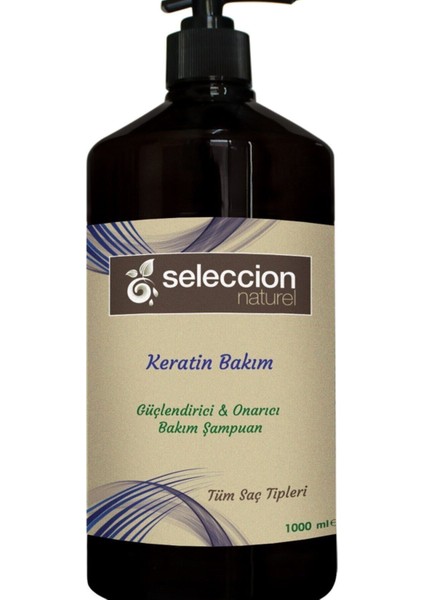 Keratin Özlü Bakım Şampuanı 1000 ml