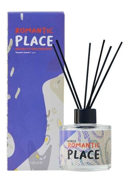 Romantıc Place yasemin 120 ml Dekoratif Ortam Kokusu