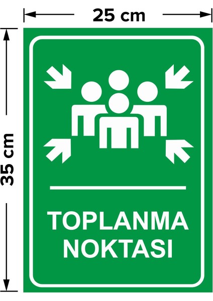 - Toplanma Noktası Levhası - Dekote Malzeme 25X35Cm fiyatları
