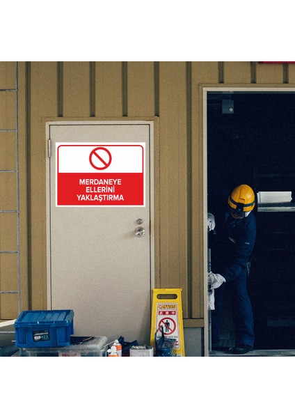 - Merdaneye Ellerini Yaklaştırma Levhası - Dekote Malzeme 25X35Cm modelleri