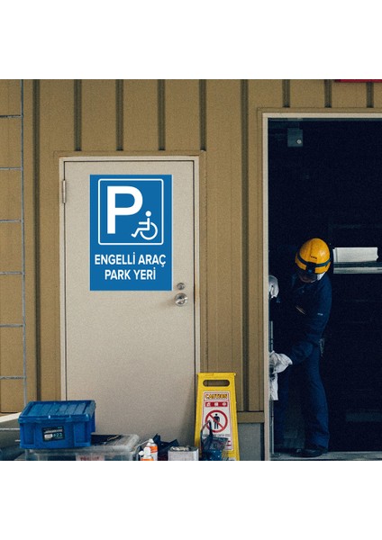 - Engelli Yeri Park Edilmez Levhası - Dekote Malzeme 25X35Cm modelleri