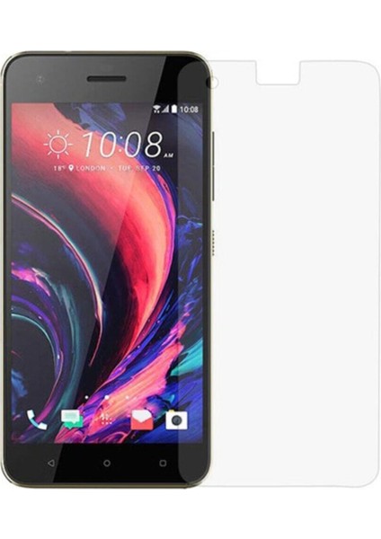 Htc Desire 10 Pro Temperli Ekran Koruyucu Cam Şeffaf