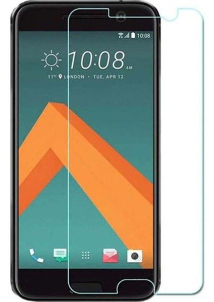 Htc Desire 10 Temperli Ekran Koruyucu Cam Şeffaf