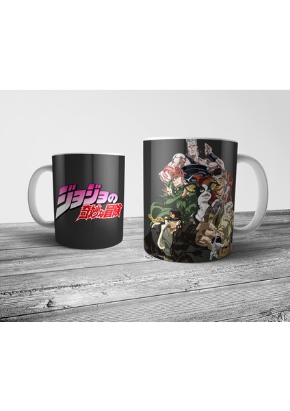 Jojo's Bizarre Adventure Kupa Bardak Model 3 fiyatları