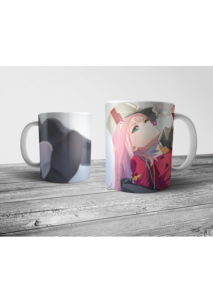 Darling In The Franxx - Zero Two Kupa Bardak Model 7