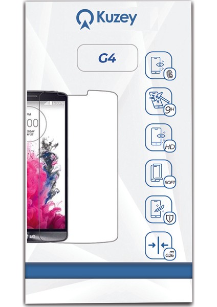 Lg G4 Temperli Ekran Koruyucu Cam Şeffaf fiyatları