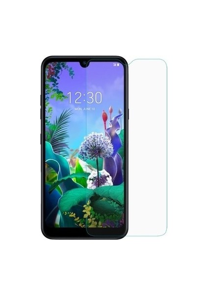 Lg Q60 Temperli Ekran Koruyucu Cam Şeffaf