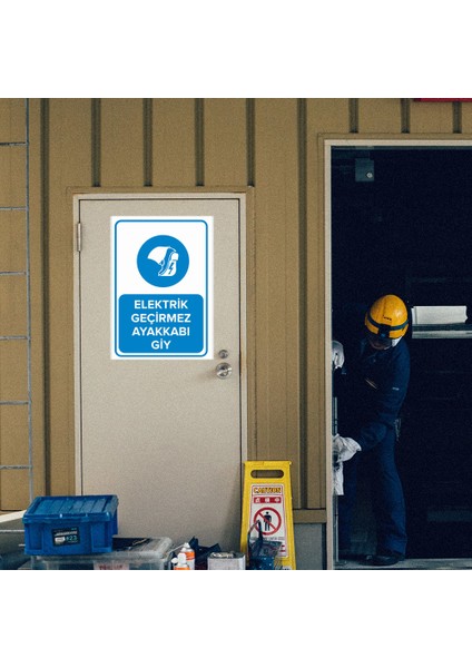 - Elektrik Geçirmez Ayakkabı Giy Levhası - Dekote Malzeme 25X35Cm modelleri