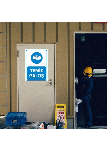 - Temiz Galoş Levhası - Dekote Malzeme 25X35Cm modelleri