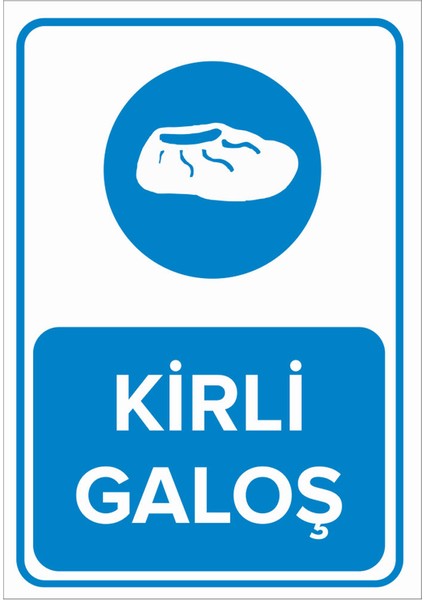 - Kirli Galoş Levhası - Dekote Malzeme 25X35Cm