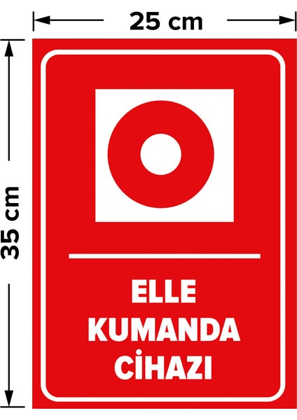 - Elle Kumanda Cihazı Levhası - Dekote Malzeme 25X35Cm fiyatları