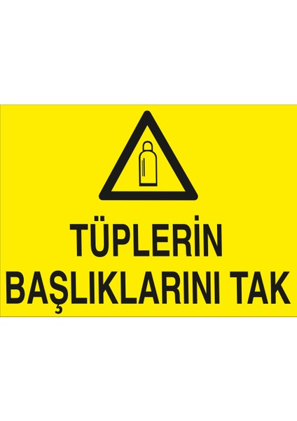 - Tüplerin Başlıklarını Tak Levhası - Dekote Malzeme 25X35Cm