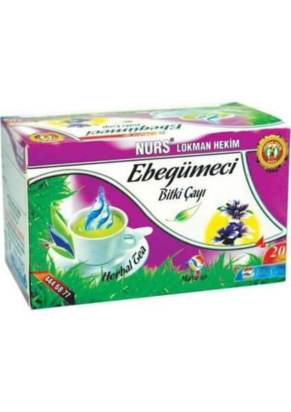 Ebegümeci Bitki Çayı 20'li Süzen Poşet