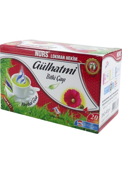 Gülhatmili Bitki Çayı 20'li Süzen Poşet