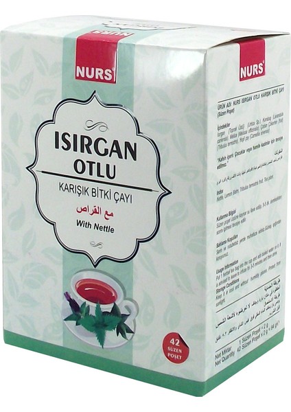 Isırgan Otlu 42'li Kar Bitki Çayı Süzen Poşet