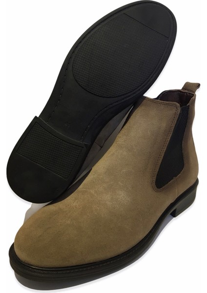 Erkek Deri Kum Rengi Bot fırsatları