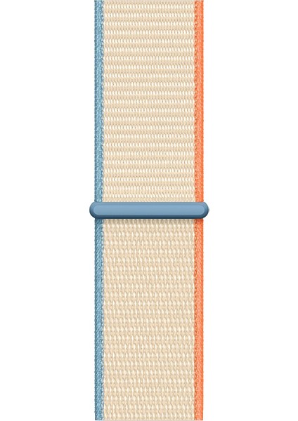 Spor Loop Kordon, Apple Watch Series SE/10/9/8/7/6/5/4/3 Uyumlu 42mm-41mm-40mm- 38mm, Krem