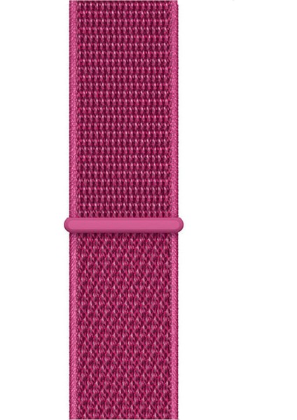 Spor Loop Kordon, Apple Watch Series SE/11/10/9/8/7/6/5/4/3 Uyumlu 42mm-41mm-40mm- 38mm, Dragon Fruit