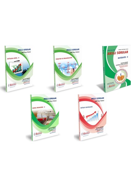 AÖF İktisat 1. Sınıf 2. Dönem Bahar Dönemi Konu Anlatımlı Soru Bankası