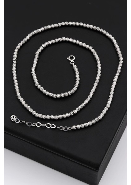 Dorika Modeli Rodyumlu Gümüş Kolye 227 modelleri