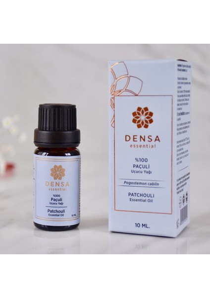 Densa Essential %100 Saf Paçuli Uçucu Yağı 10 ml