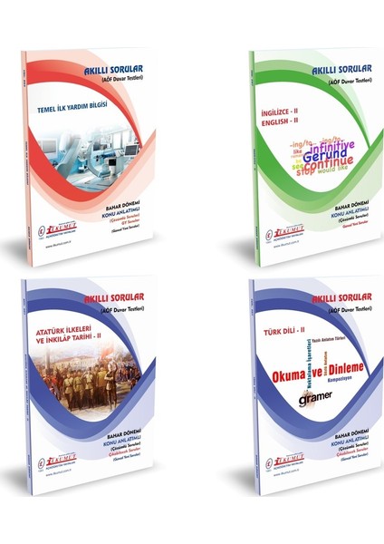 AÖF Özel Güvenlik ve Koruma 1.ve 2. Sınıf Bahar Dönemi 2. ve 4. Dönem Konu Anlatımlı Soru Bankası