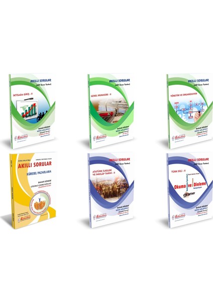 AÖF Uluslararası Ticaret ve Lojistik 1. ve 2. Sınıf Bahar Dönemi 2. ve 4. Dönem Konu Anlatımlı Soru Bankası