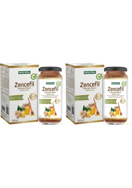 Zencefil Ekstraktlı Macun Okaliptus Ilaveli 300 gr x 2'li