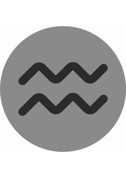 Aquarius Kova Burç Zodiac Sticker - 30023