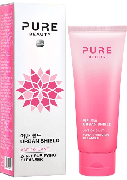 Pure Beauty Antioxidant 2’si 1 Arada Arindirici ve Temizleyici Yüz Maskesi 100 ml