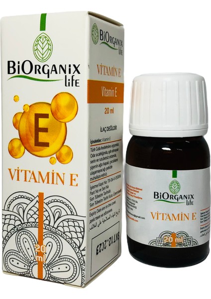 Biorganix Life Vitamin E  20ML