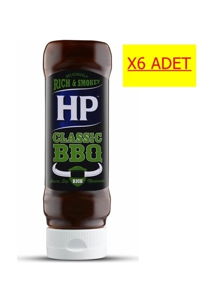 Hp Classic Bbq 465 gr x 6'lı