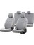 Volvo S40 1995-2004 Özel Üretim Koltuk Kılıfı Original Design Açık Gri 1