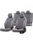 V.w. Transporter T-5 2004-2015 4+1 (5 Kişi) Özel Üretim Koltuk Kılıfı Original Design Gri 1