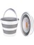 Bebek ve Çocuk Katlanır Su Kovası Gri(12,8 Litre), Banyo Kovası (SK-315) 3