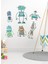 Sevimli Robot Sticker Seti Çocuk Bebek Odası Sticker 1